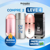 212 CASAL - (100ml) - 212 VIP Rosé | 212 VIP Sexy | 212 VIP Black | 212 VIP Men