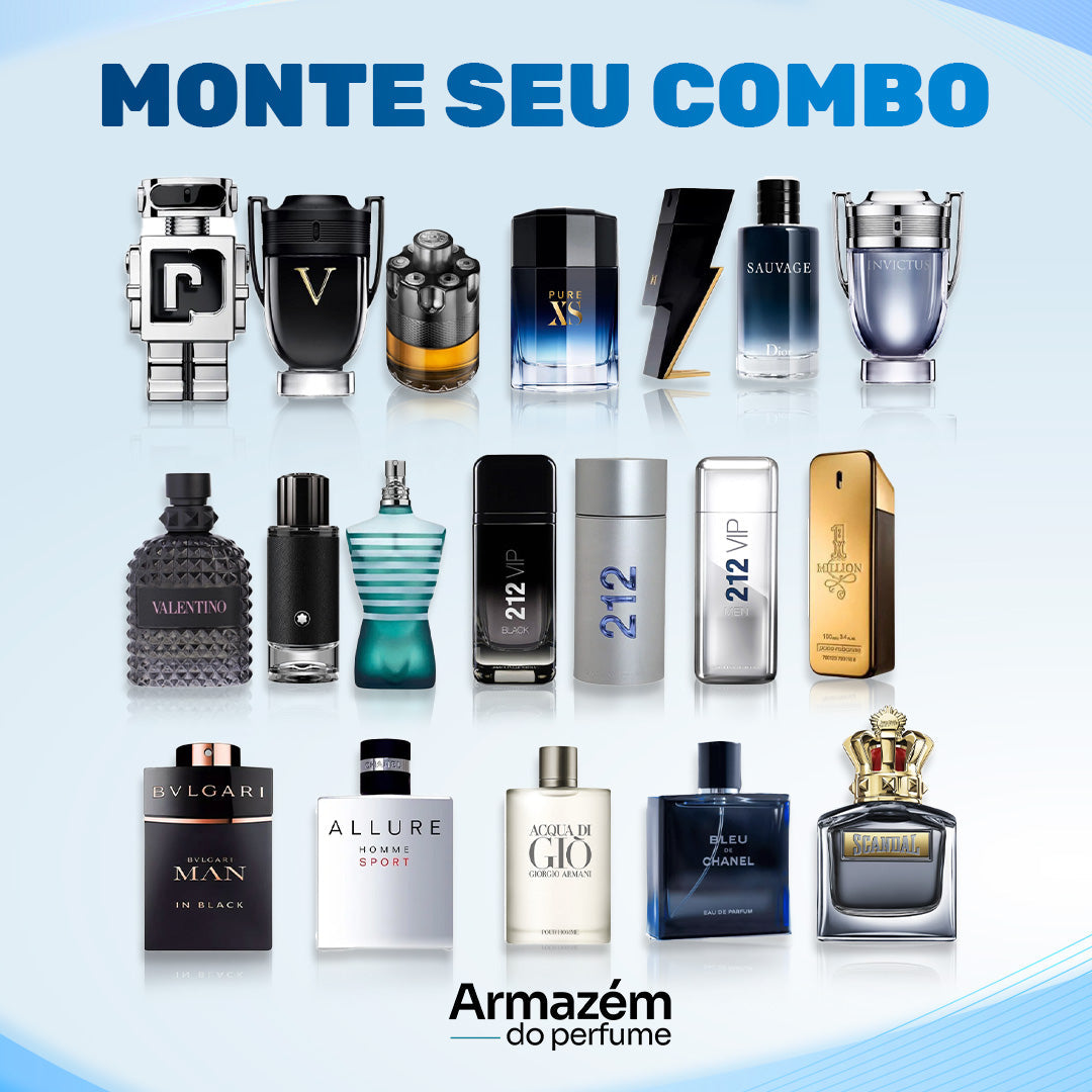 Monte Seu Combo - 2 Perfumes Masculinos [100ml