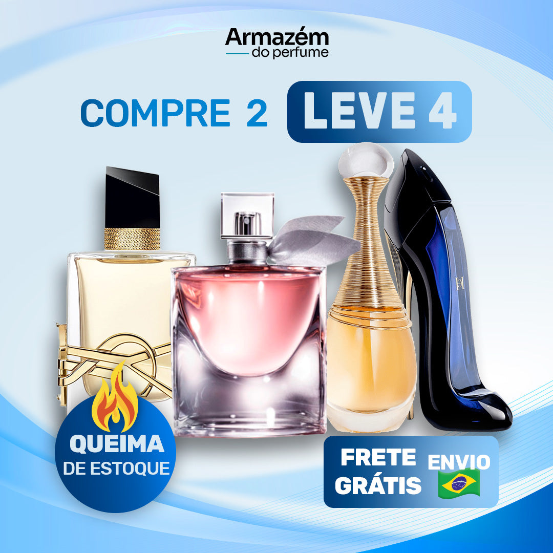 4 Perfumes Femininos TESTER (100ml) - Libre | Jadore | La vie est belle | Good Girl