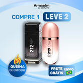 2 Perfumes TESTER (100ml) -  212 VIP Rosé | 212 VIP Black