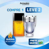 2 Perfumes Masculinos TESTER (100ml) - Invictus | Azzaro |