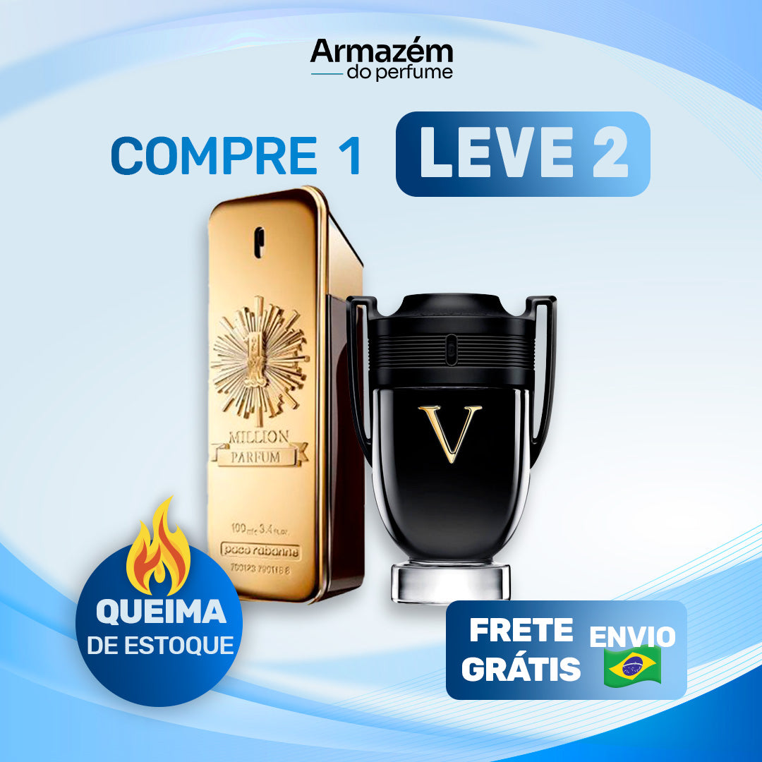 2 Perfumes Masculinos (100ml) - 1 Million | Invictus Victory |