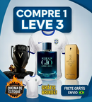Combo 3 Perfumes + Camisa de Brinde