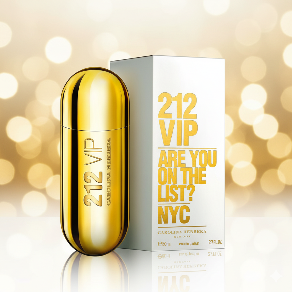 212 Vip Carolina Herrera - Perfume Feminino - Eau de Parfum - 100ml