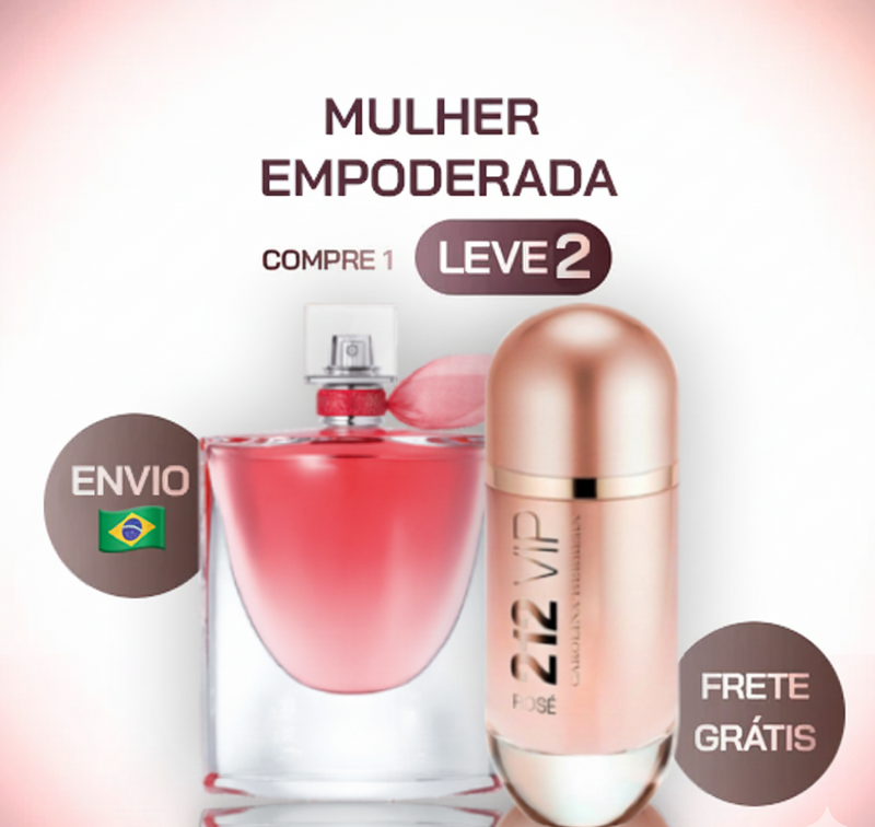 Empoderada - (100ml)  - La Vie + 212 Vip Rosé
