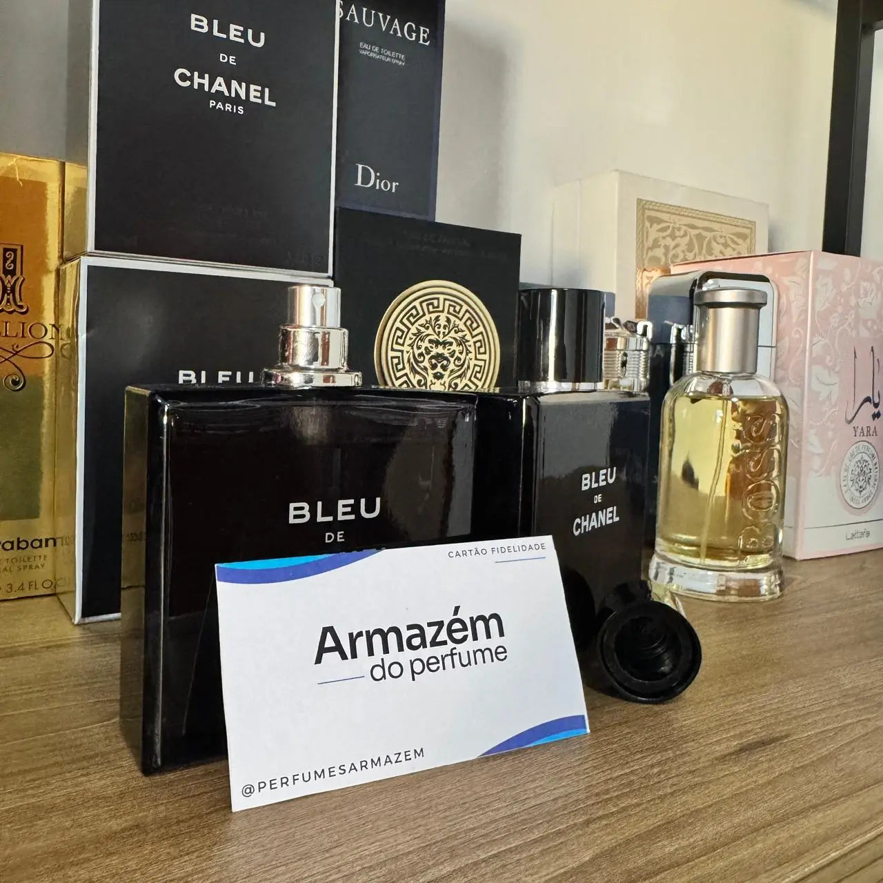 Combo 4 Perfumes Masculinos Importados (100ml) - 1 Million | 212 | Invictus | BLEU