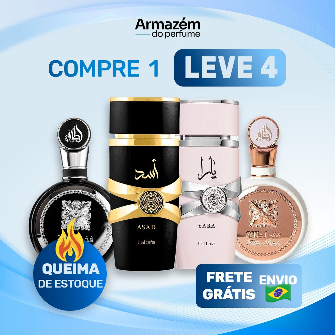 Árabe Casal - (100ml) - ASAD LATAFFA | FAKHAR LATAFFA BLACK | FAKHAR LATAFFA WHITE | YARA ROLSA - LATAFFA