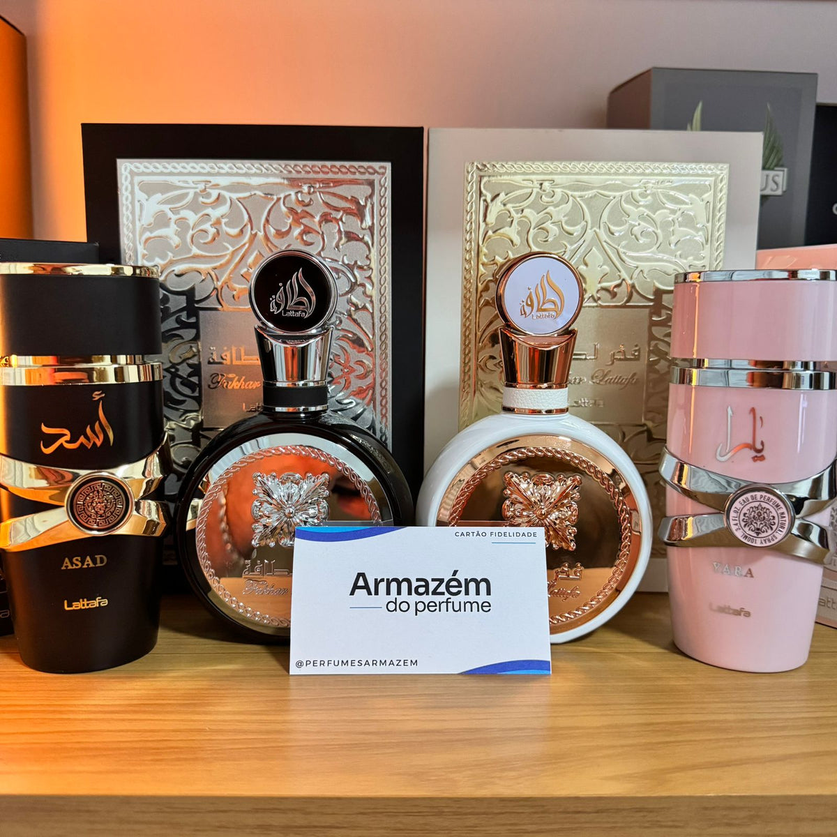 Árabe Casal - (100ml) - ASAD LATAFFA | FAKHAR LATAFFA BLACK | FAKHAR LATAFFA WHITE | YARA ROLSA - LATAFFA